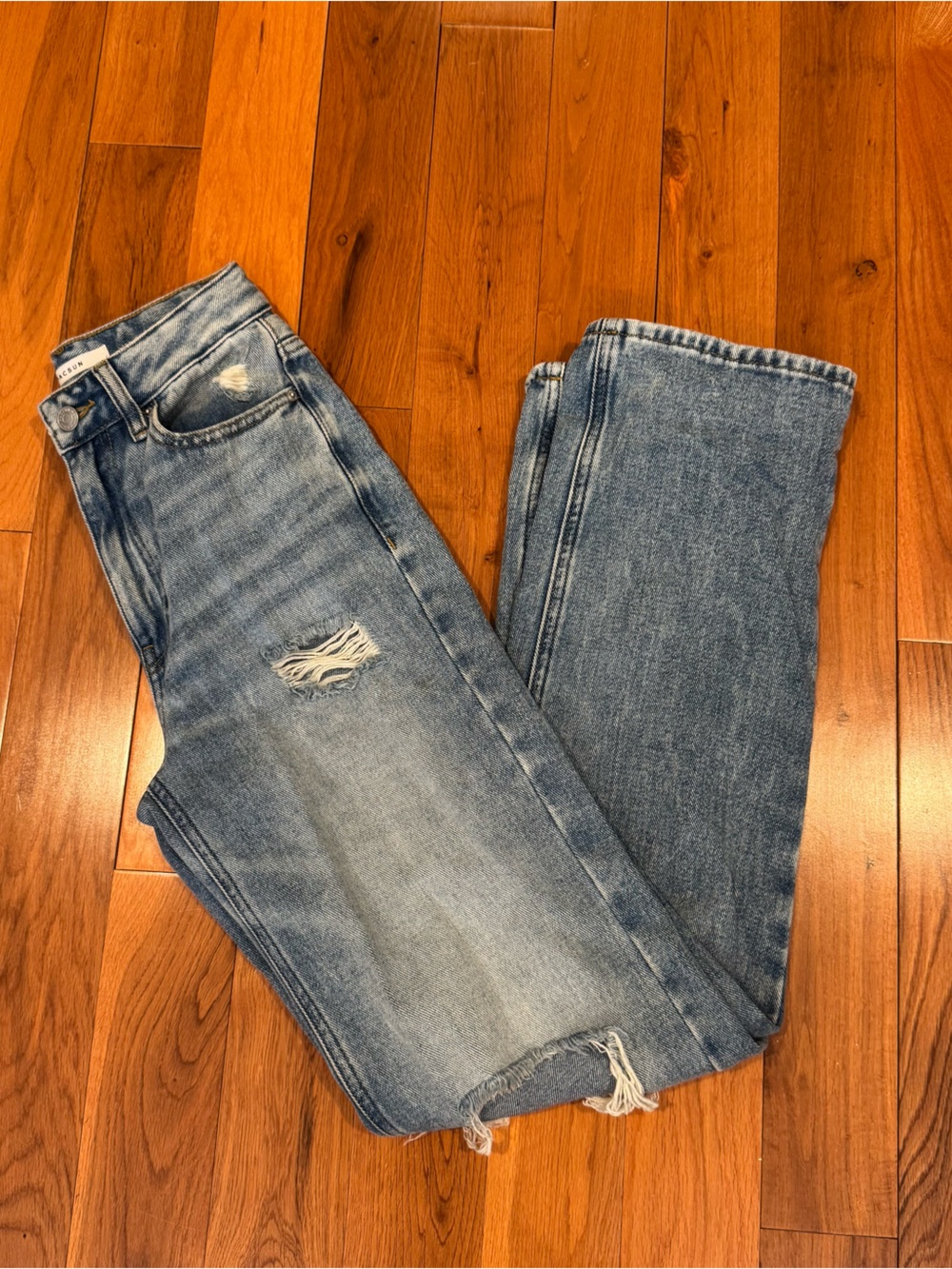 PacSun Women's 90s Boyfriend Light Blue Jeans
